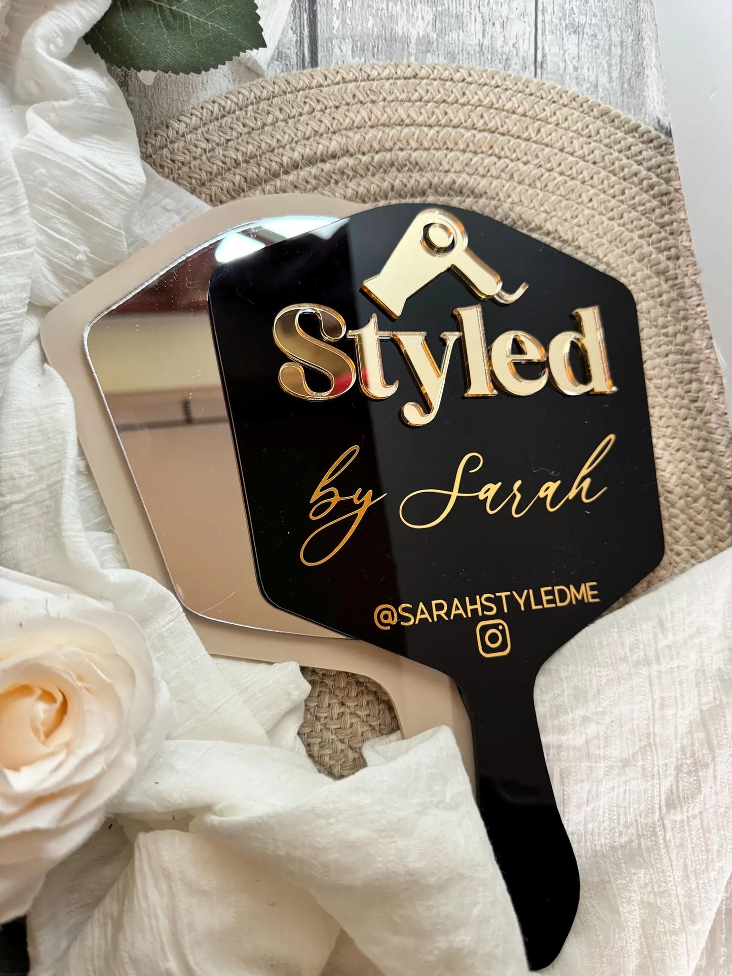 Personalised Acrylic 3D Mirror