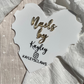 3d heart Nail Technician Picture Prop, 'NAILFIE' heart