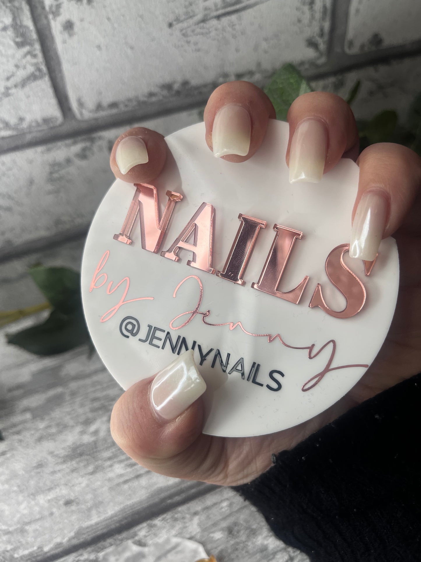 3d NAIL Technician Picture Prop, 'NAILFIE' Disc