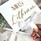 Personalised Bridal Handheld Mirror