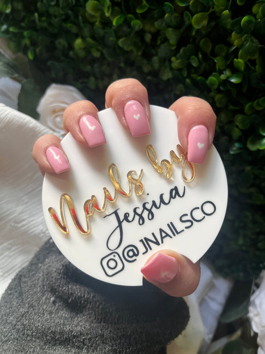3d Nail Technician Picture Prop, 'NAILFIE' Disc