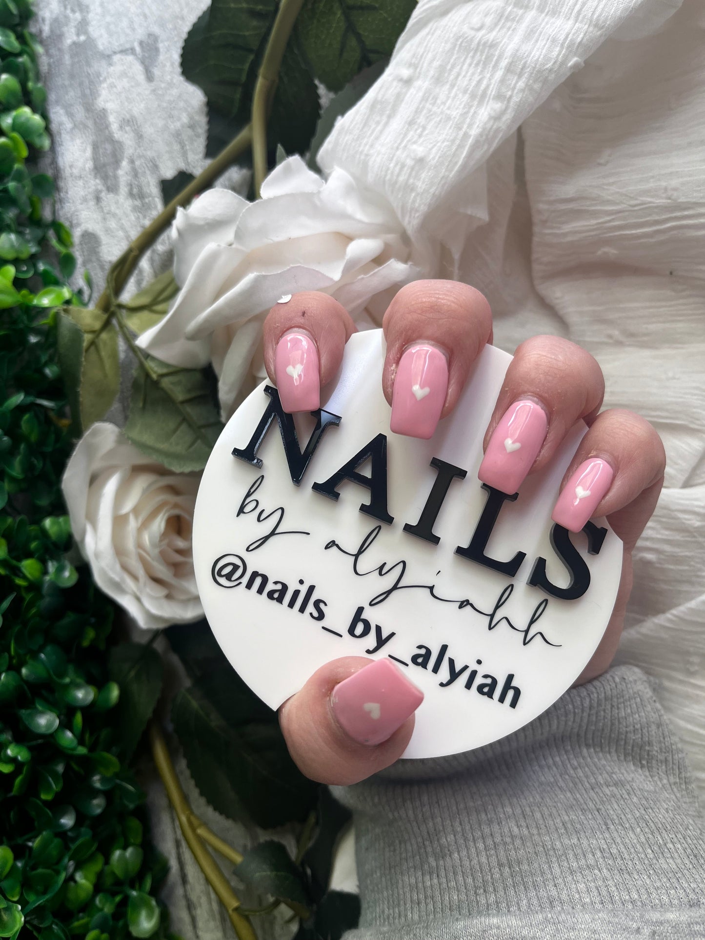 3d NAIL Technician Picture Prop, 'NAILFIE' Disc