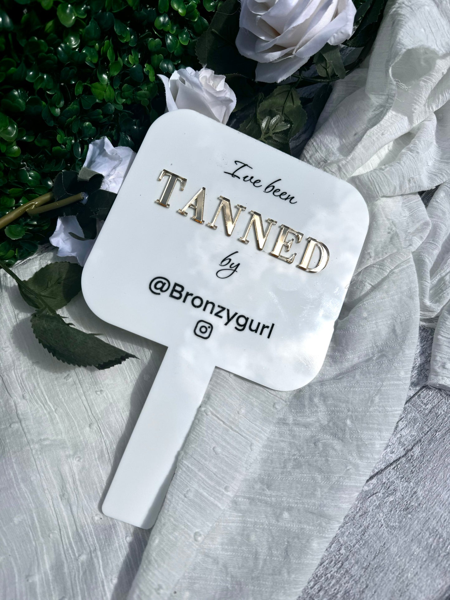 Spray Tanning, photo prop , spray tan specialist gift